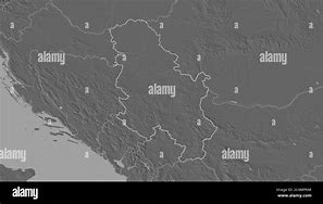 Image result for Serbia Elevation Map