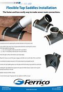 Image result for Flexible Tap Saddle Wye