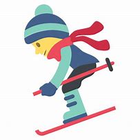 Image result for Skiing Emoji
