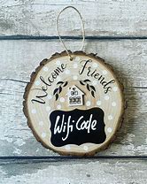 Image result for wireless passwords plaques