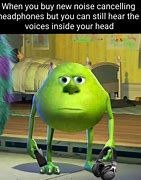 Image result for Headphones On World Out Meme