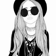 Image result for Galaxy Hipster Girl Drawing
