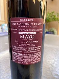 Image result for Mayo Family Pinot Meunier Heather's Cuvee Hollister Hill