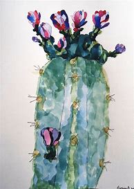 Image result for Mexican Cactus Painting