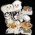 Image result for Crying Cat Sticker