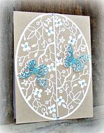 Image result for Butterfly Background Dies for Card Making
