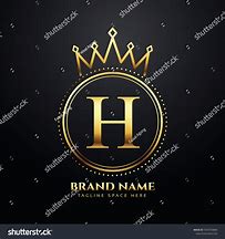 Image result for Letter H with Crown
