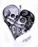 Image result for Cute Skull Couple Drawings