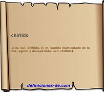 Image result for chirlido