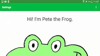 Image result for Pete the Frog