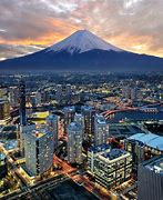 Image result for Yokohama Japan Mount Fuji
