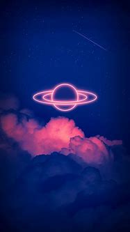 Image result for Neon Planet Phone Wallpaper