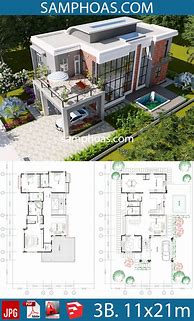 Image result for Modern Villa House Floor Plans