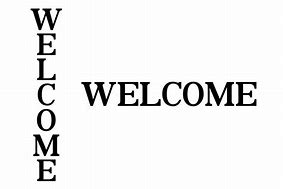 Image result for Vertical Welcome Sign Clip Art