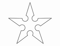 Image result for Throwing Star Template