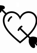 Image result for Transparent Heart with Arrow Emoji