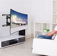 Image result for Curved TV Wall Display