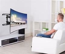 Image result for TV Array Curved Wall