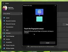 Image result for Add Fingerprint Login