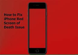 Image result for Red On iPhone Screen Hack