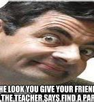 Image result for Mr Bean Meme Thanks