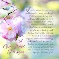 Image result for Christian Get Well Prayers