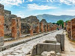 Image result for Italian Vesuvius Ruins Pompeii