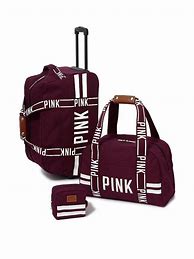 Image result for Victoria Secret Pink Luggage Bag