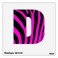 Image result for Pink Zebra Print Letters A-Z