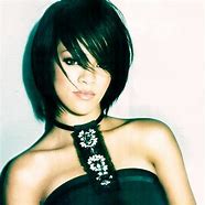 Image result for B Black Bob Cut Wig On Stand