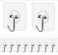 Image result for Adhesive Wall Hooks Heavy Duty