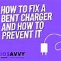 Image result for How to Fix a Bent Computer Charger