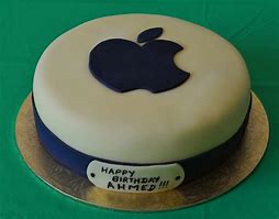 Image result for Apple Logo Cake