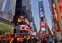 Image result for New York Town Square Night