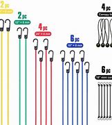 Image result for Bungee Cord Size Chart