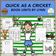 Image result for Quick as a Cricket Book Inside