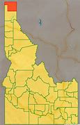 Image result for Boundary County Idaho Map