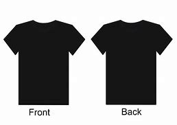 Image result for Front and Back T-Shirt Logo Template