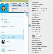 Image result for Skype Language Change