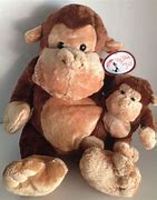 Image result for Plush Monkey Mom Baby