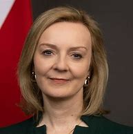 Image result for Liz Truss Red Dress