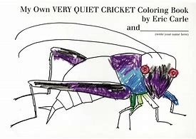 Image result for The Very Quite Cricket Template