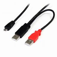 Image result for Dual USB Cable