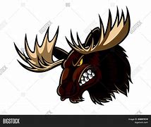 Image result for Angry Moose Cartoon