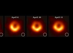 Image result for Black Hole Picture Enhanced