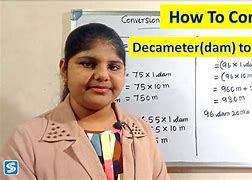 Image result for Meter vs Dekameter