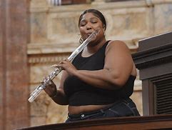 Image result for Lizzo Played Crystal Flute