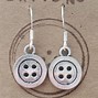 Image result for Back Button Earrings