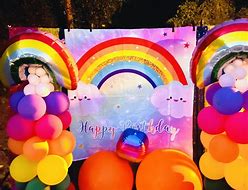 Image result for Rainbow Unicorn Birthday Party Clip Art