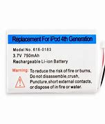 Image result for iPod 4G Battery